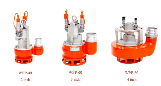 4-дюймовый портативный гидравлический шламовый насос с высоким напором в продаже